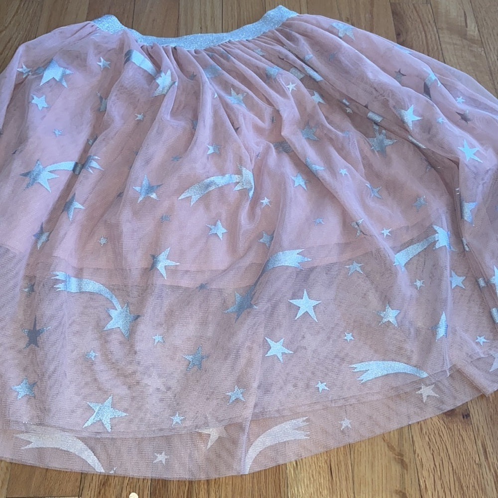 Kids Stella McCartney kids skirt. Pink and silver.  Size 12