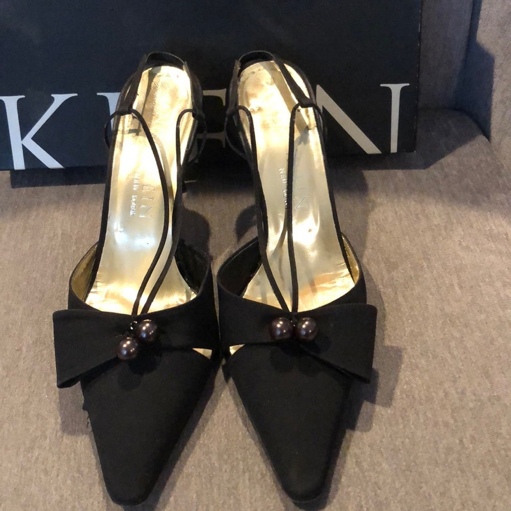 Anne Klein Black Evening Shoe Size 9