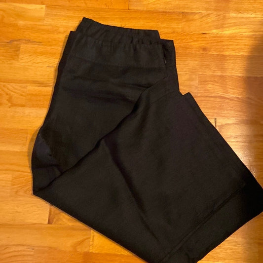 Women’s Eileen Fisher pants. Black. Size XL