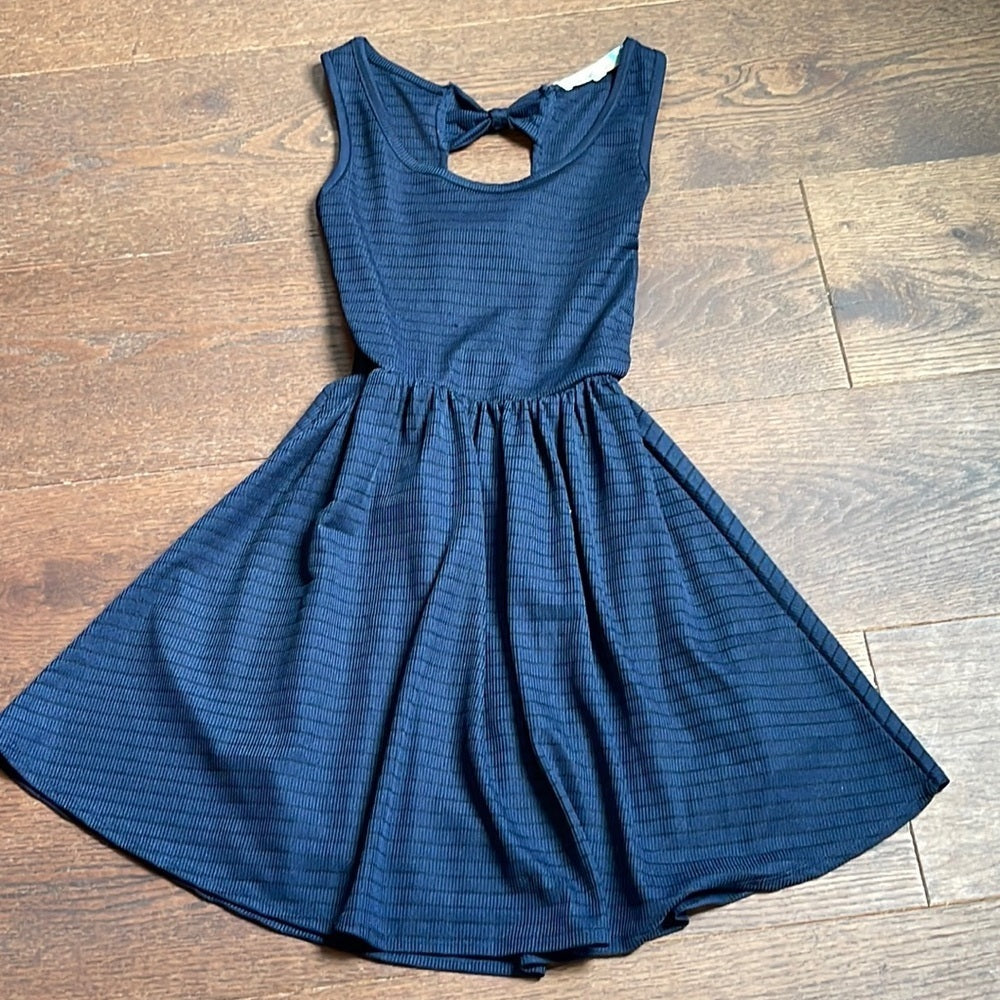 Vintage Havana Navy Girls Dress Size 14