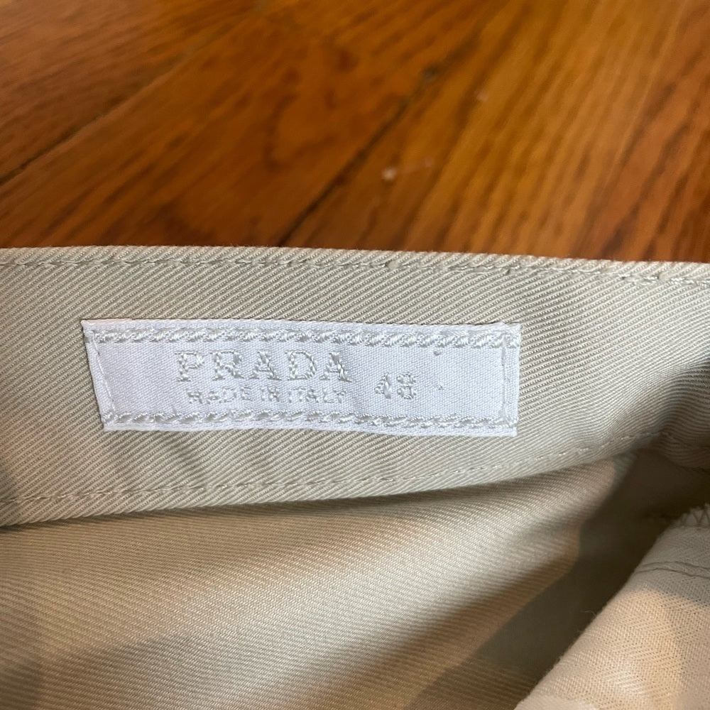 Prada Beige/Off White Pants Size 48
