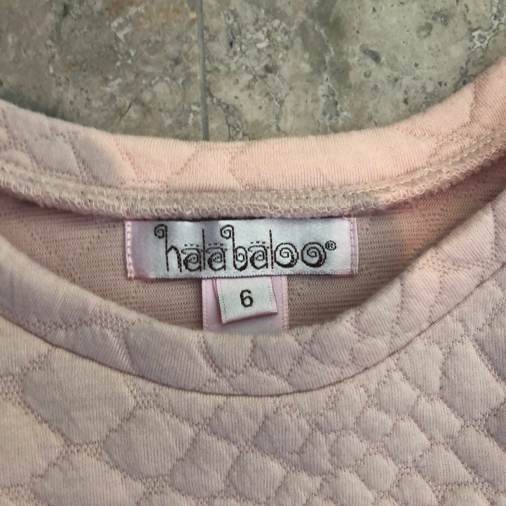 Halabaloo Pink Long Sleeve Dress Size 6