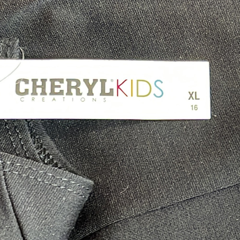 Cheryl Kids Girls Black Dress Size 16