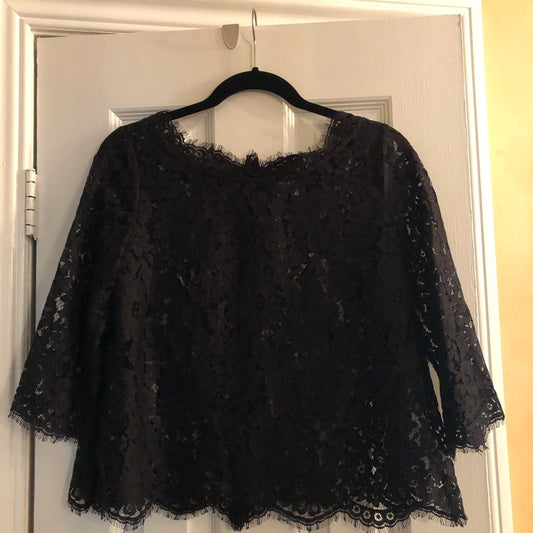 Joie Lace Top - Black Size Medium