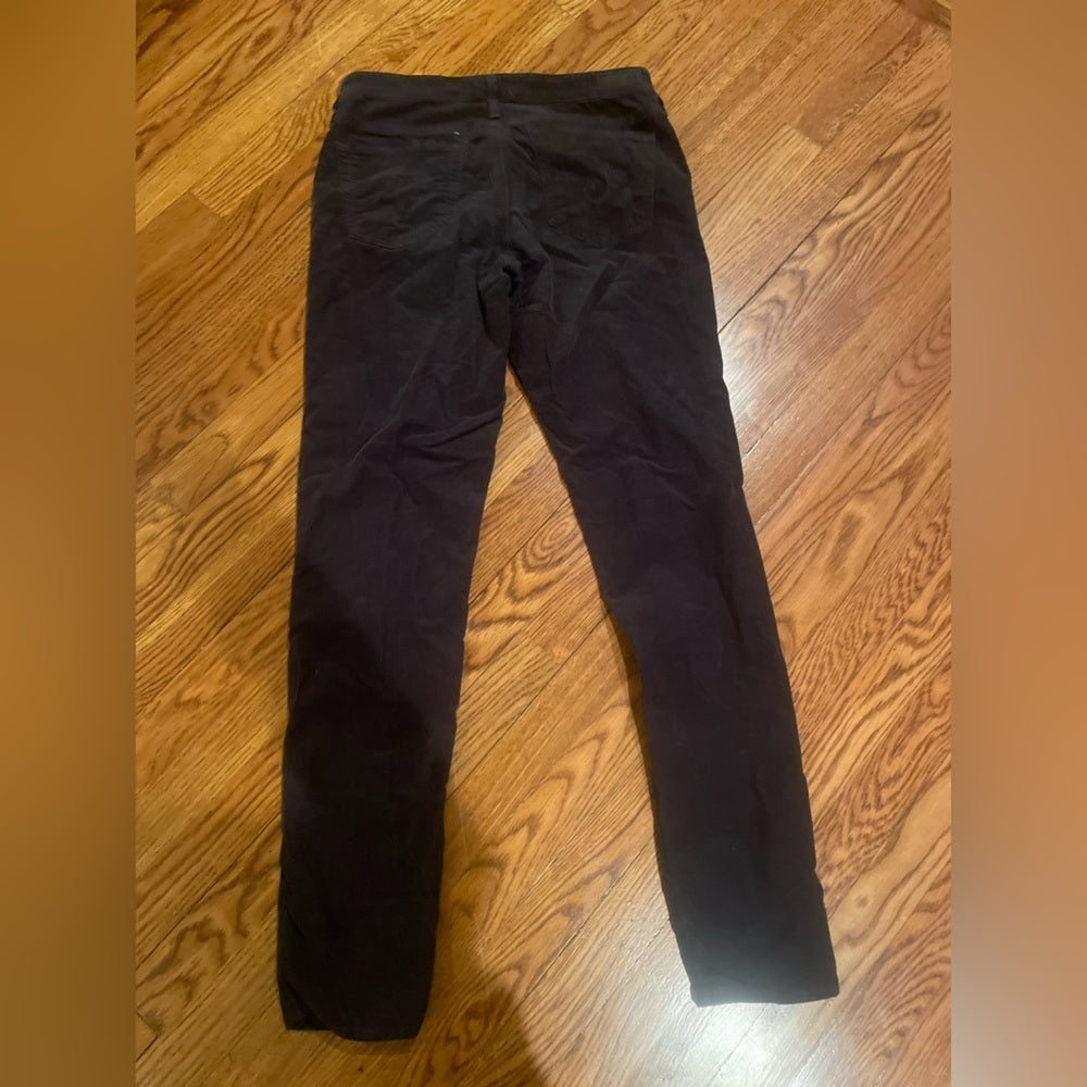 Adriano Goldshmeid AG Women’s Dark Brown Cuderoy The Legging Pants Size 32