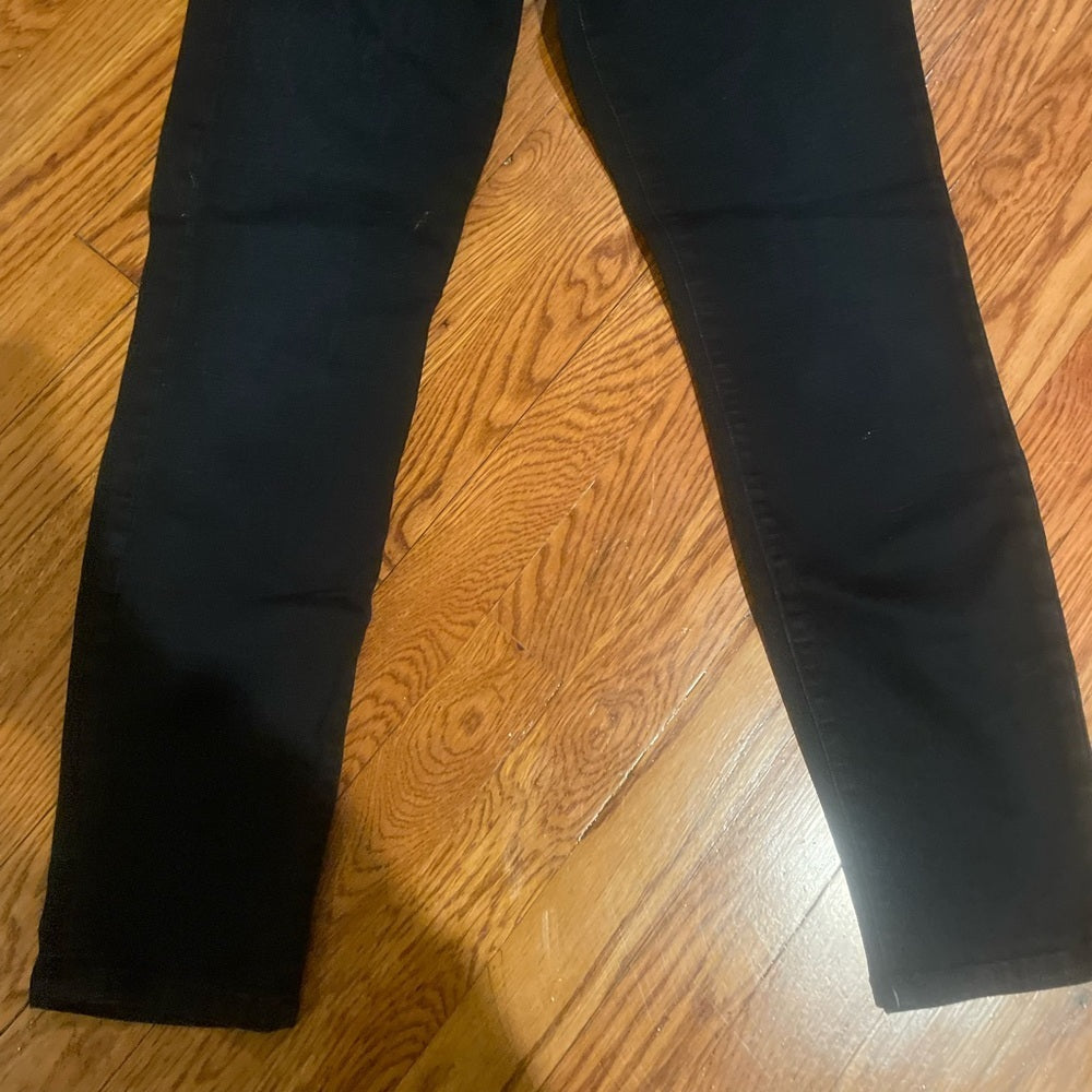 Current Elliott Women’s Black Straight Leg Jeans Size 31