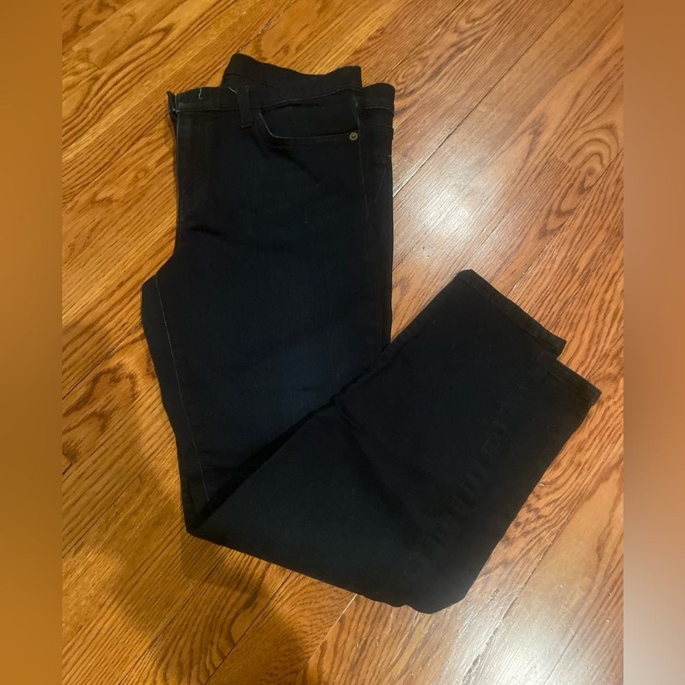 Current Elliott Women’s Black Straight Leg Jeans Size 31