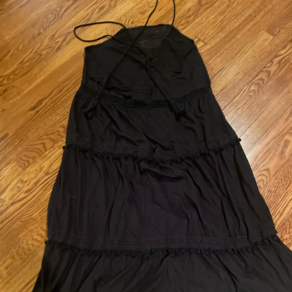 Asos Black Sleeveless Dress Size 14