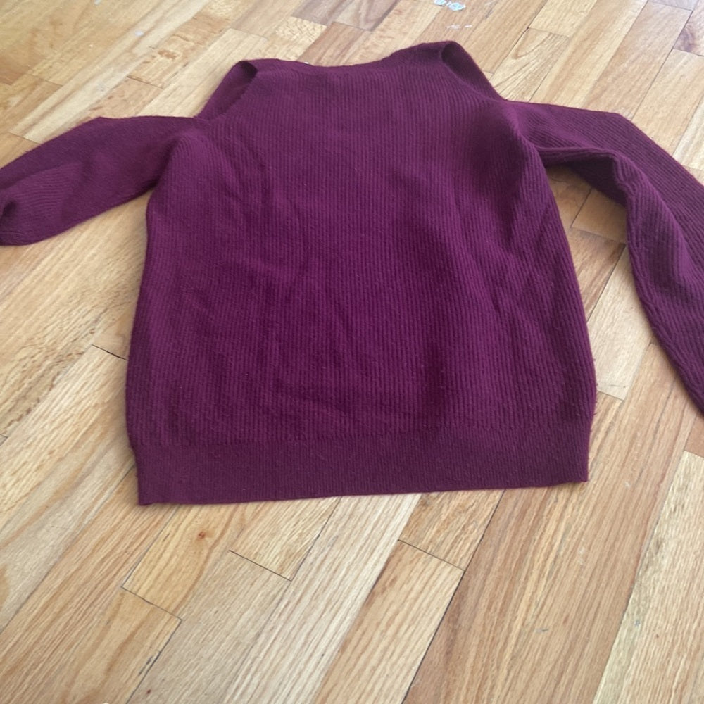 WOMEN’S Milly sweater. Maroon. SizeS