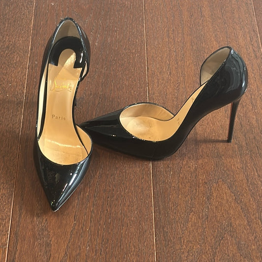 Christian Louboutin Women’s Black Irish 100 Patent Heels Size 40/10