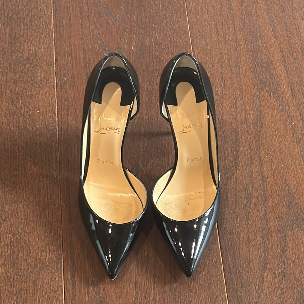 Christian Louboutin Women’s Black Irish 100 Patent Heels Size 40/10