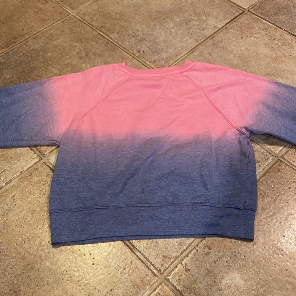 Splendid Girls Pink and Purple Ombre Sweatshirt Size 12