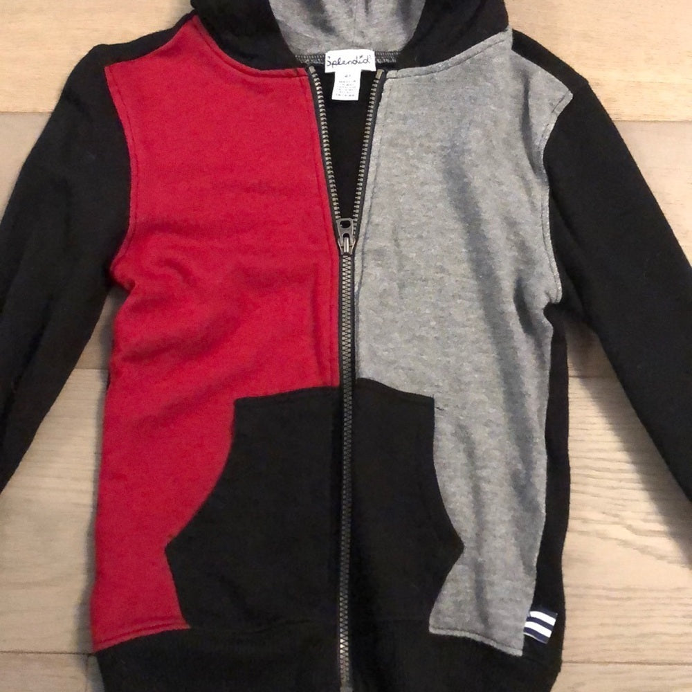 Splendid Boys Zip Up Sweatshirt size 4T