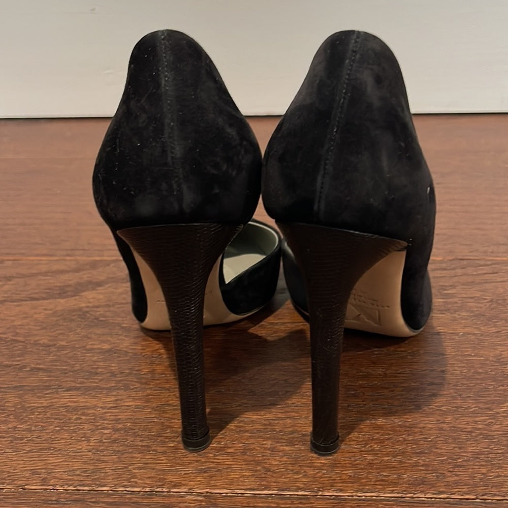 Reed Krakoff Women’s Black Suede Pumps Size 38.5/8.5