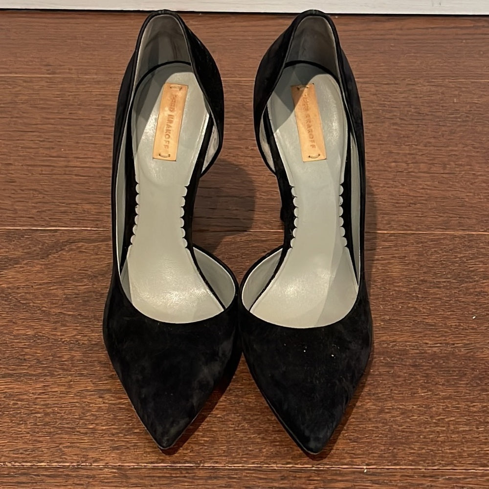 Reed Krakoff Women’s Black Suede Pumps Size 38.5/8.5