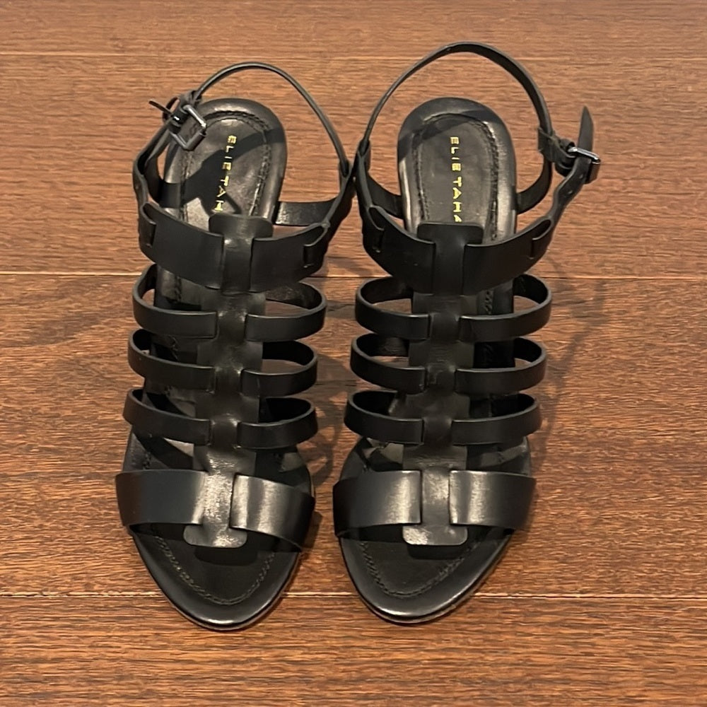 Elie Tahari Women’s Black Sandals Size 38/8