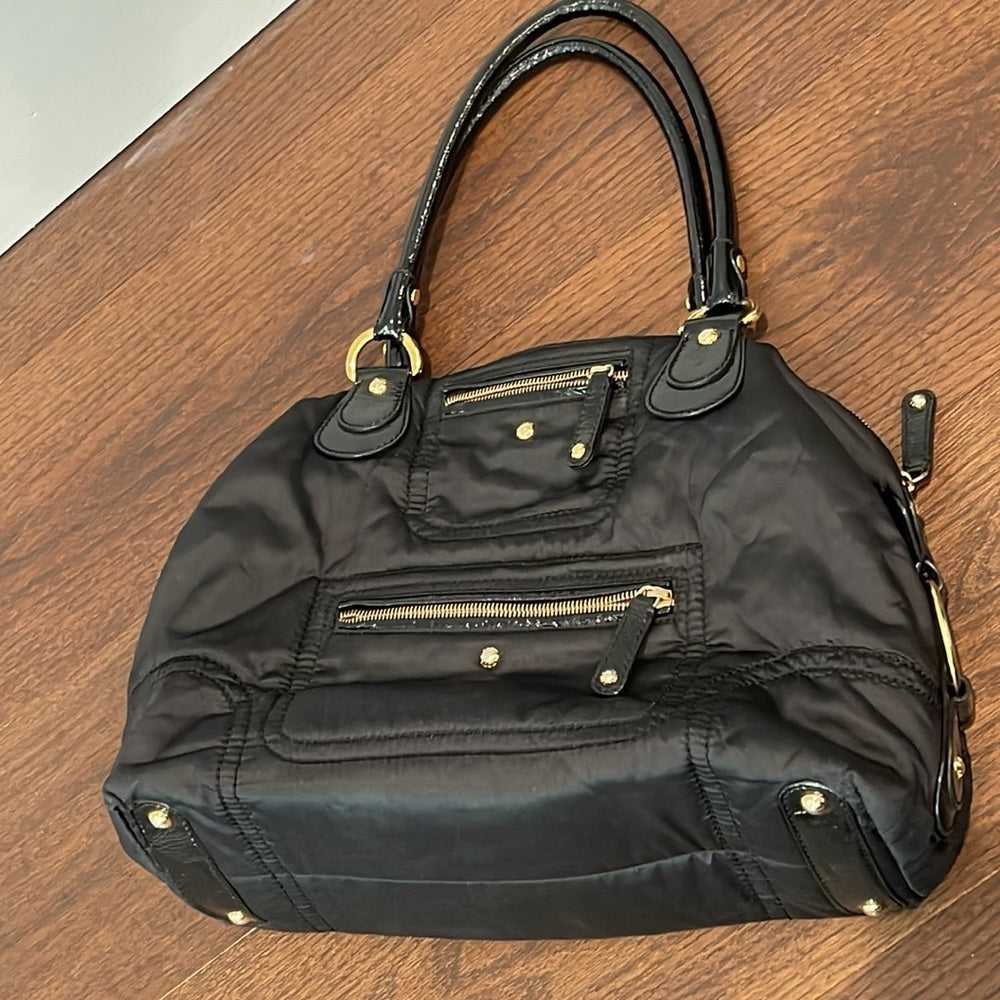 TOD’S Nylon Bowling Black Bag