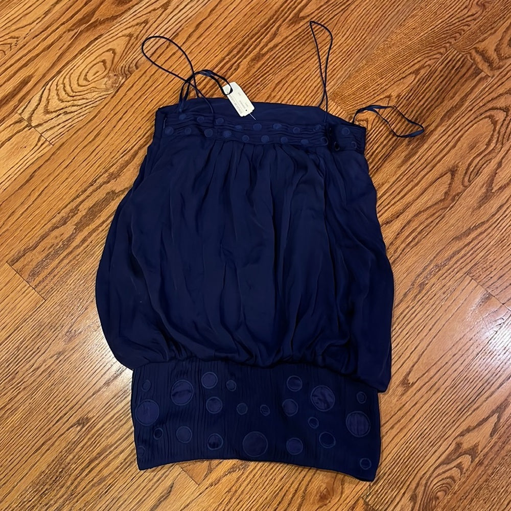 NWT Catherine MaLandrino Woman’s Navy Dress Size 6