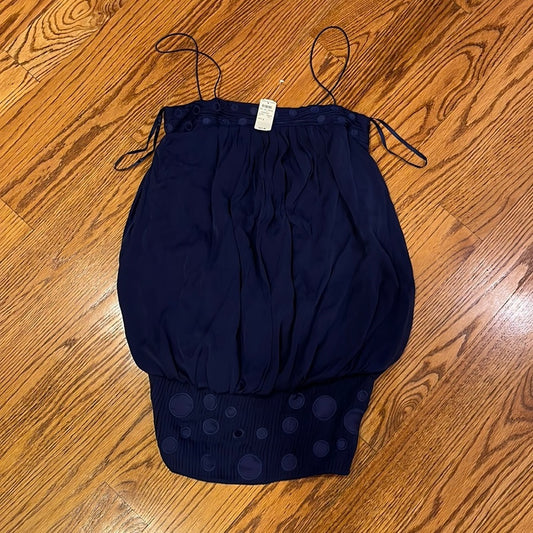 NWT Catherine MaLandrino Woman’s Navy Dress Size 6