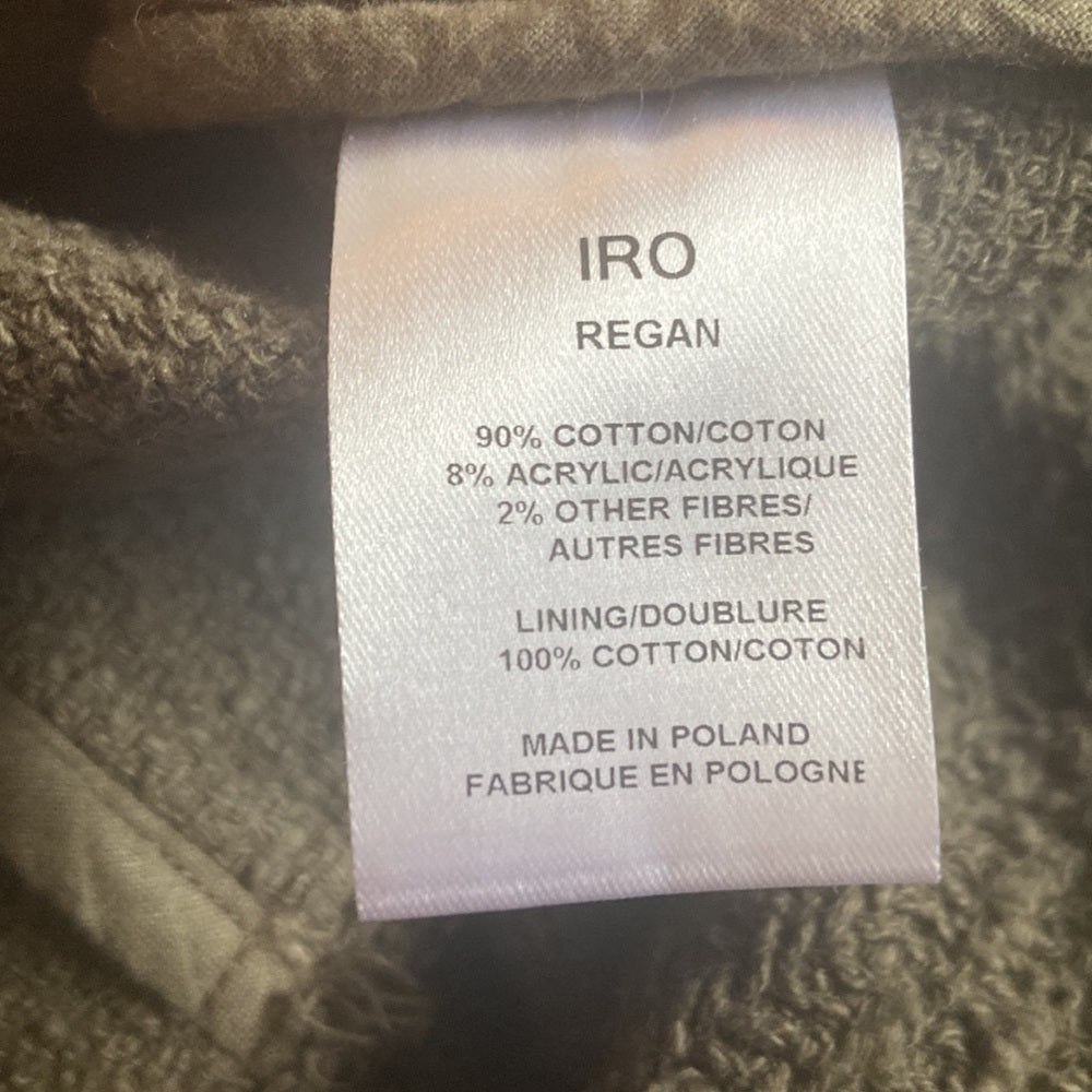 Women’s IRO jacket. Army green. Size 2