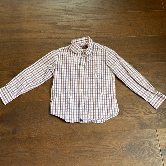 BOYS Untuckit Button Down Size 6/7