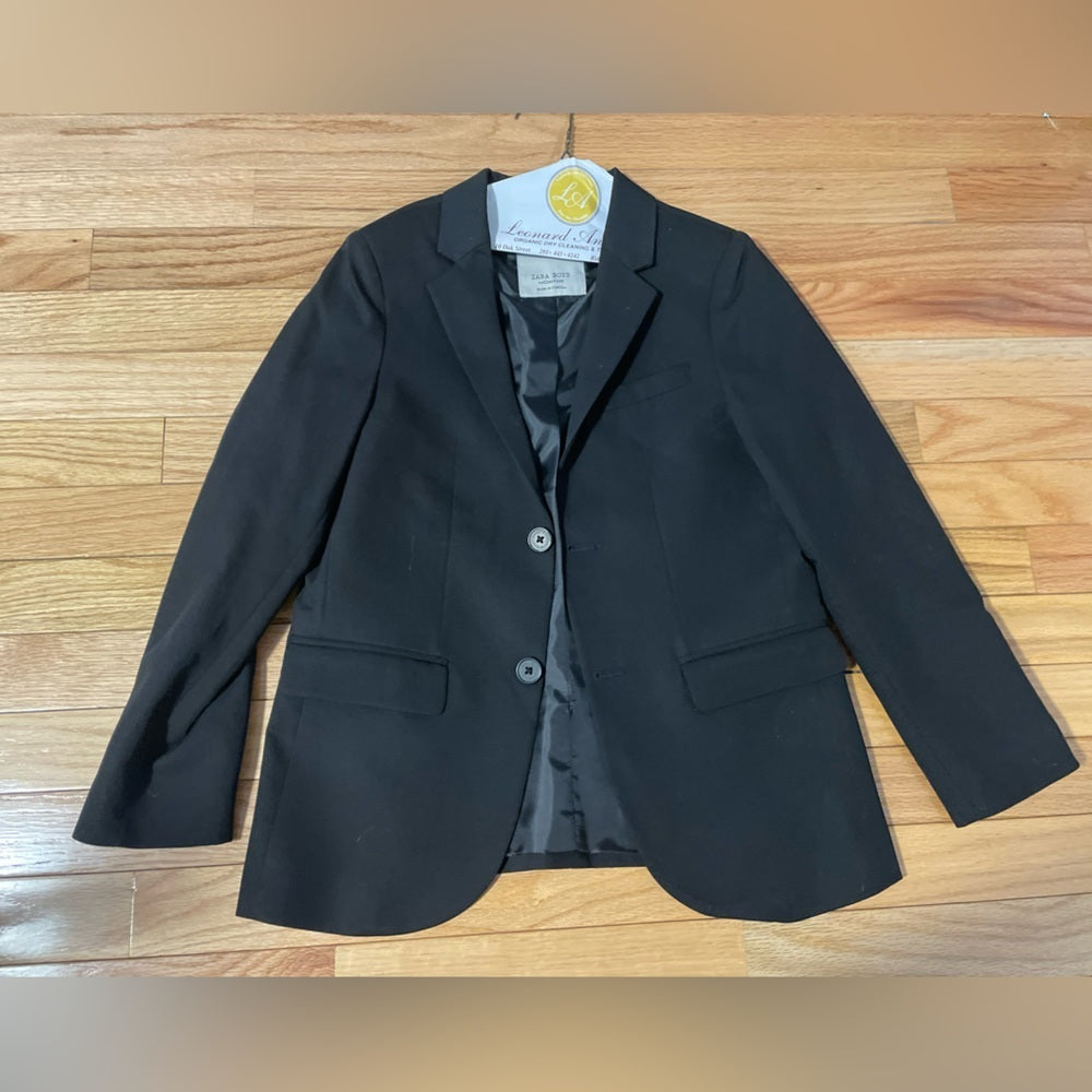 Zara Boys Black Blazer Jacket Size 9