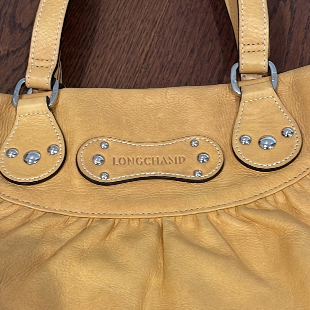 Longchamp Tan Shoulder Bag