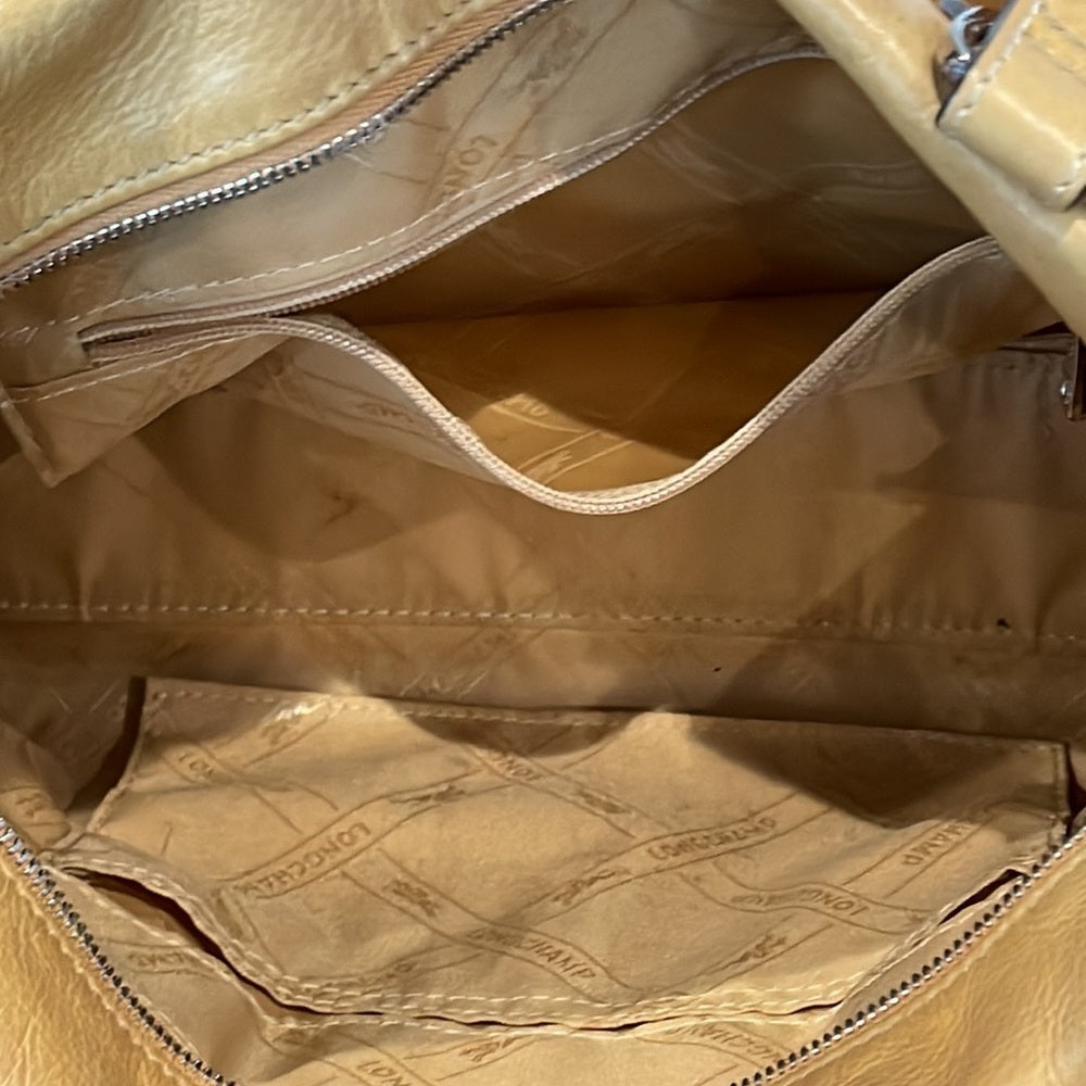 Longchamp Tan Shoulder Bag