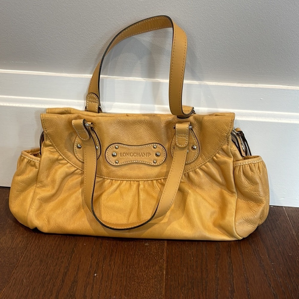 Longchamp Tan Shoulder Bag