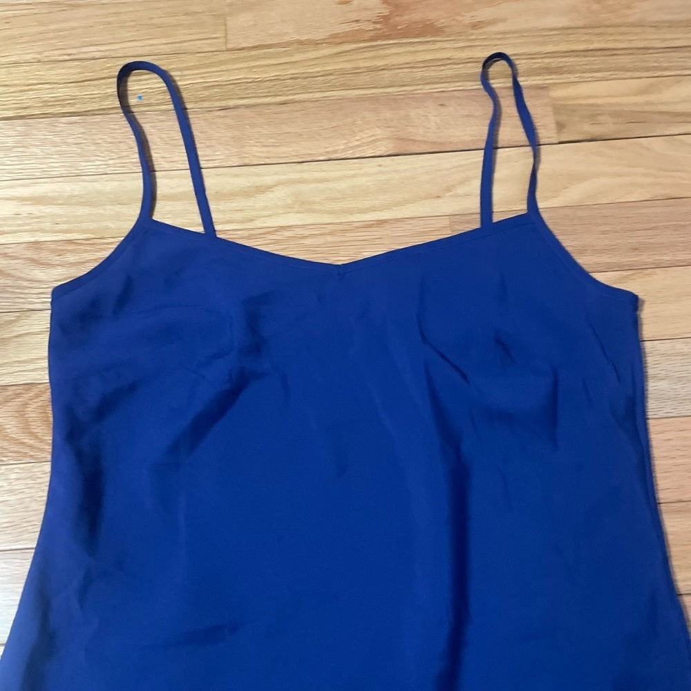 Marccain Royal Blue Sleeveless Dress Size Large