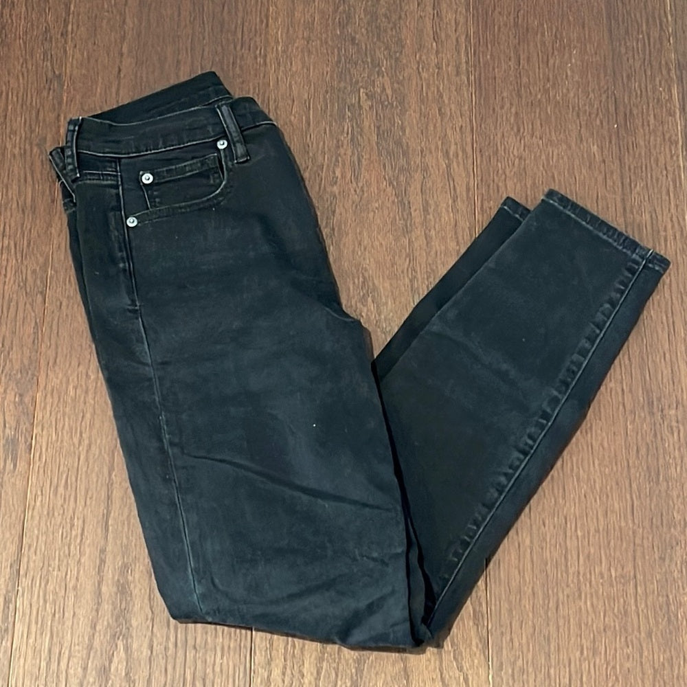 Gap Women’s True Skinny Black Jeans Size 27R