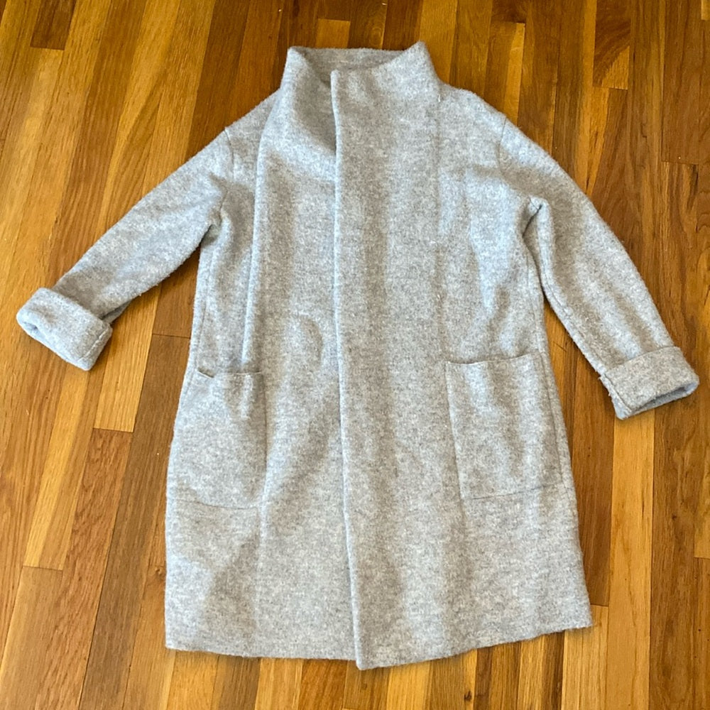 Vince Women’s Gray Fleece Cardigan Size XS