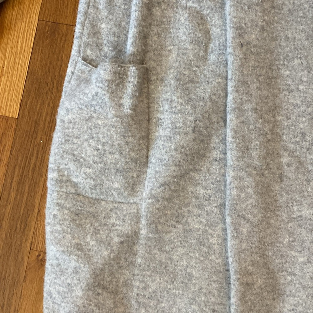 Vince Women’s Gray Fleece Cardigan Size XS