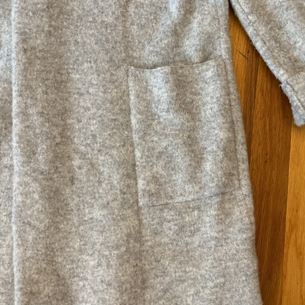 Vince Women’s Gray Fleece Cardigan Size XS