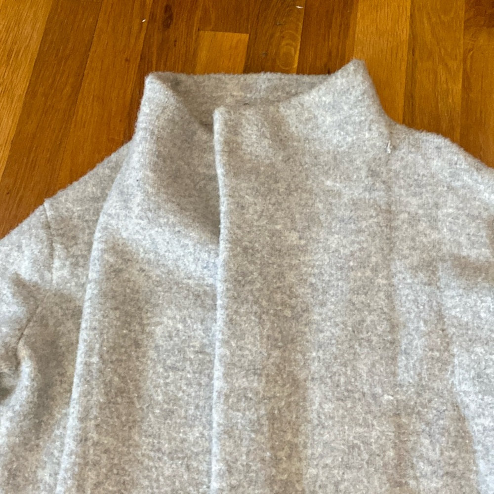 Vince Women’s Gray Fleece Cardigan Size XS