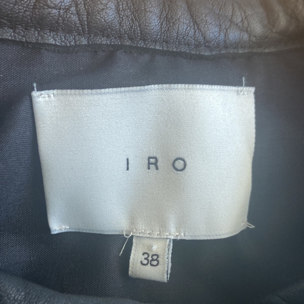 Women’s IRO jacket. Grey/black. Size 38