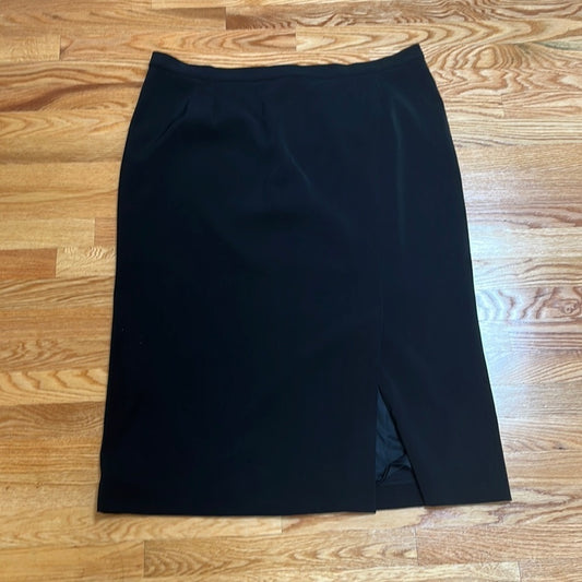 Marina Rinaldi black skirt Size 31