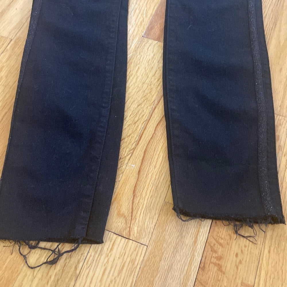 WOMEN’S Mother jeans. Black. Size 25