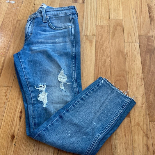 Women’s AMO jeans. Blue. Size 25