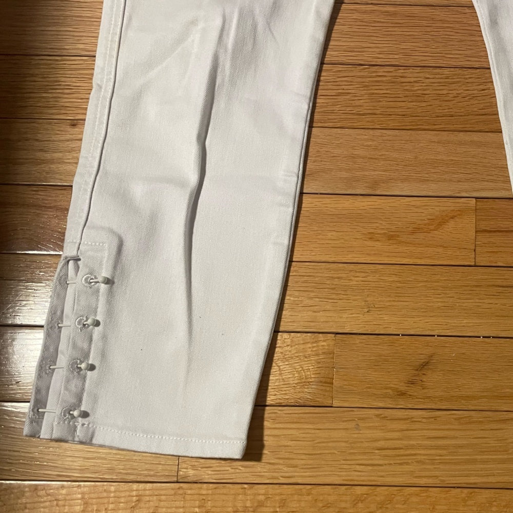 Kendall + Kylie White Straight Leg Jeans Size 30