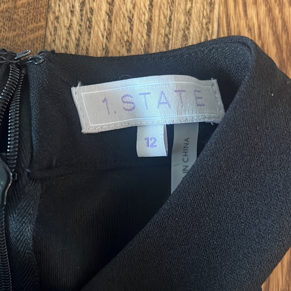 1. State Woman’s Black Dress Size 12