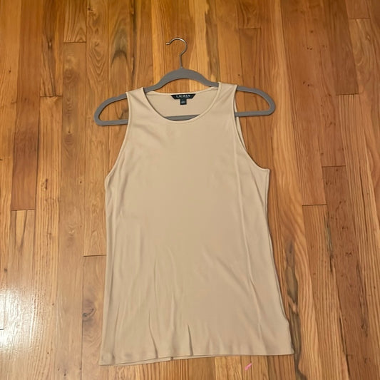 Lauren Ralph Lauren Tan Tank Top Size Large