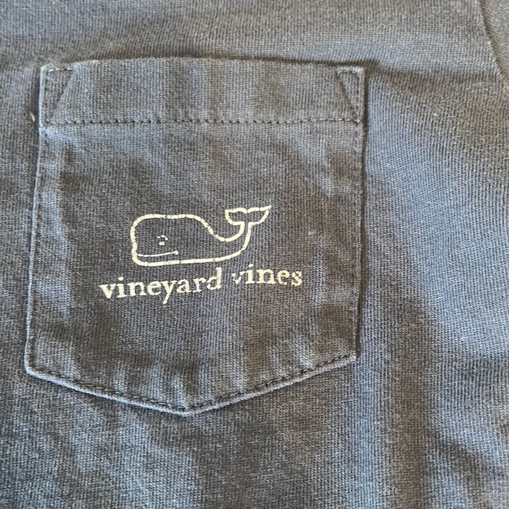 Vineyard Vines Boys Navy Long Sleeve T-Shirt Size 5