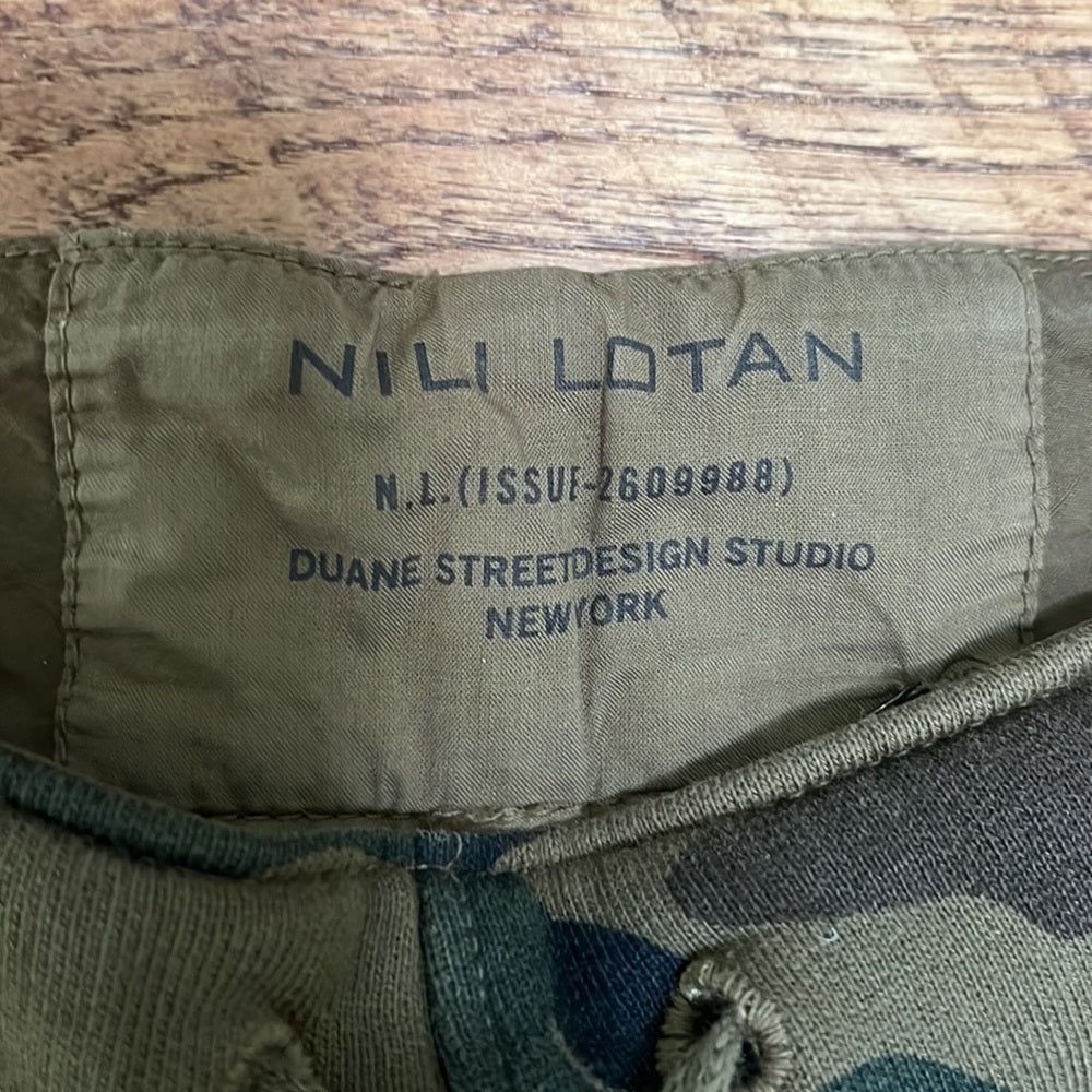 Nili Lotan Woman’s Camo Pants Size XS