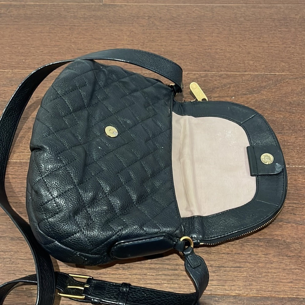 Marc by Marc Jacobs Black Quilted Crossbody Bag