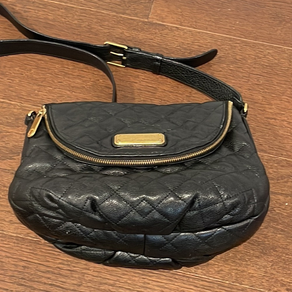 Marc by Marc Jacobs Black Quilted Crossbody Bag