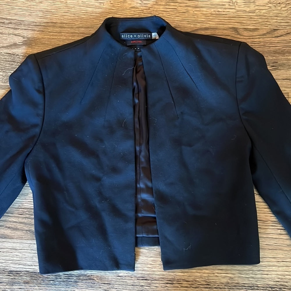 Women’s Alice & Olivia black jacket Size XS