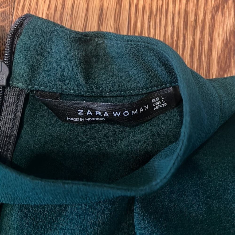 Zara Woman’s Green Dress Size Large