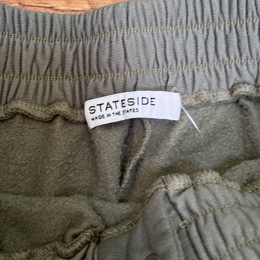 NWT Stateside Women’s Green Wide Leg Sweats XS