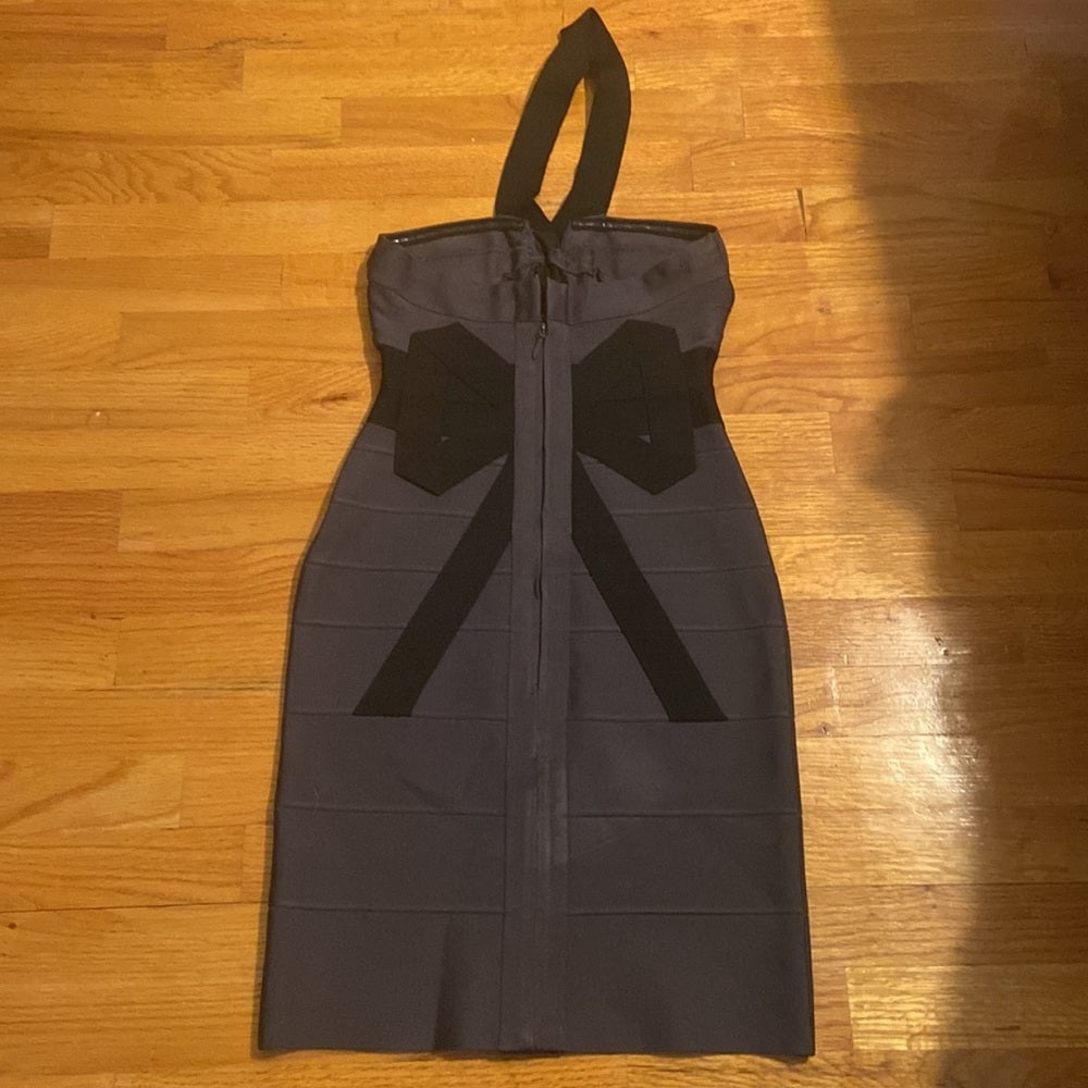 Women’s Herve Leger dress. Grey. Size M